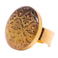 انگشتر باربد طرح دایره کد K500