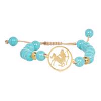 دستبند نوژین مدل آذر فیروزه ای - Nojin Azar Light Blue Bracelet