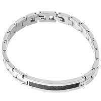 دستبند زنجیری پلاک دار لوتوس مدل LS1402 2/1 Lotus LS1402 2/1 Bracelets