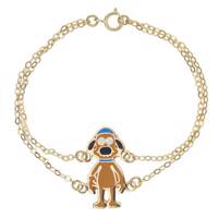 دستبند طلا 18 عیار رزا مدل BC03 Rosa BC03 Gold Bracelet