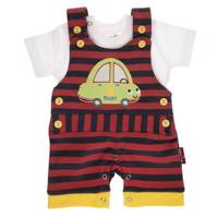 ست لباس پسرانه آدمک مدل 2103001RB Adamak 2103001RB Baby Boy Clothing Set