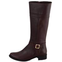 بوت زنانه چرم طبیعی شهرچرم مدل 5-T39500 - LC T39500-5 Boot For Women