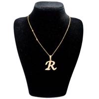 گردنبند آی جواهر طرح R کد 11107GH