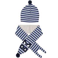 ست کلاه و شال گردن کودک دینو مدل 16S1-040 Deno 16S1-040 Baby Hat And scarf Set