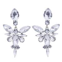 گوشواره کریستال الفین مدل el04009 - Elfin el04009 Cristal earring