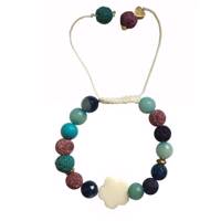 دستبند عود طرح گل مدل 100045 Flower Oood 100045 Bracelet