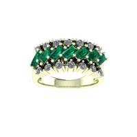 انگشتر طلا اونیکست مدل 2281 Emerald Onixset 2281 Emerald Gold Ring