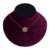 گردنبند طلا 18 عیار جواهری سون مدل 1604 Seven Jewelry C1604 Gold Necklaces