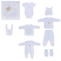 ست لباس نوزادی کارامل مدل ZE2334 Caramell ZE2334 Baby Clothes Set