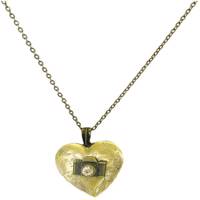 گردنبند طرح قاب عکس مدل قلب