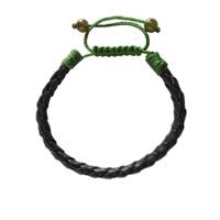 دستبند چرمی آتیس کد I800tie - gree Atiss I800tie - green Leather Bracelet