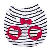 شورت عینکی نوزادی نیلی مدل Red Bow - Nili Red Bow Baby UShirt