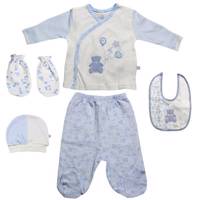 ست لباس نوزادی بیبی دال مدل 52404 BabyDoll 52404 Baby Clothes Set