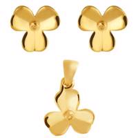 نیم ست طلا 18 عیار رزا مدل SG14 Rosa SG14 Gold Half Set
