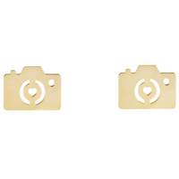 گوشواره طلا 18 عیار پندار گلد مدل GM25 - Pendar Gold GM25 Gold Earing