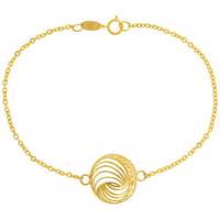 دستبند طلا 18 عیار ماهک مدل MB0215 Maahak MB0215 Gold Bracelet