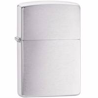 فندک زیپو مدل Reg Satin Chrome کد 205 Zippo Reg Satin Chrome 205 Lighter