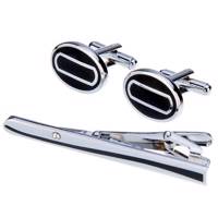 دکمه سر دست و گیره کراوات جی دبلیو ال مدل CL14044 JWL CL14044 Cufflinks