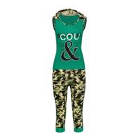 تاپ و شلوارک دخترانه زول مدل 21 Zool 21 Top and Shorts For Girls