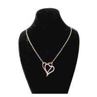 گردنبند گالری کالاکولا مدل دل تو دل
