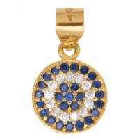 آویز گردنبند طلا 18 عیار رزا مدل N043 Rosa N043 Gold Necklace Pendant Plaque