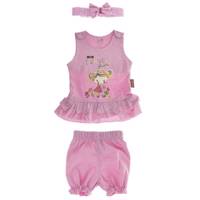 ست لباس دخترانه آدمک مدل 2915001P Adamak 2915001P Baby Girl Clothing Set