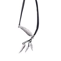 گردنبند چرمی الفین مدل el03020 Elfin el03020 Leather necklace