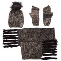 ست شال و کلاه و دستکش مونته مدل 001 Monte 001 Hat And Scarf And Gloves Set