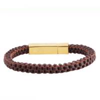 دستبند چرمی آتیس کد I1600LB - Atiss I1600LB Leather Bracelet