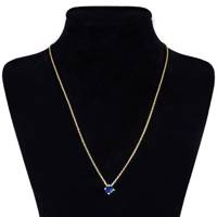 گردنبند طلا 18 عیار زردونه مدل D016 Zardooneh D016 Gold Necklace