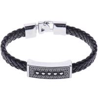 دستبند چرمی جی دبلیو ال مدل B15145 JWL B15145 Bracelets