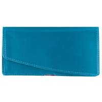 کیف پول زنانه رویال چرم کدW10-Turquoise