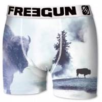 شورت مردانه فیری گان مدل Boxer Winter Animals 6 Freegun Boxer Winter Animals 6 Panty for Men