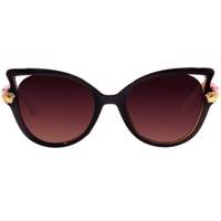 عینک آفتابی باترفلای مدل BF1021 Dark Brown Butterfly BF1021 Dark Brown Sunglasses