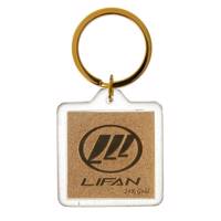 جاسوییچی ورق طلا گالری الون طرح لیفان کد 198002 - Alone Gallery 198002 Lifan Key Ring