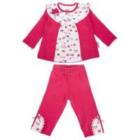 ست لباس دخترانه آدمک مدل 1152011DP Adamak 1152011DP Baby Girl Clothing Set