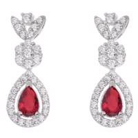 گوشواره نقره مایا مدل MSE122 - Maya MSE122 Silver Earring