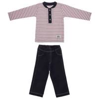 ست لباس پسرانه آدمک مدل 1148011N Adamak 1148011N Baby Boy Clothing Set