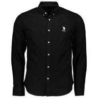 پیراهن آستین بلند مشکی جودون مردانه پبونی مدل D PEBONI D long sleeve coton shirt