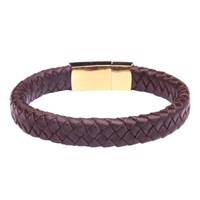 دستبند چرمی آتیس کد I1200BR Atiss I1200BR Leather Bracelet