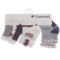 جوراب کارامل مدل 1238-BL بسته 3 عددی Caramell 1238-BL Socks Pack of 3