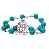 دستبند باربد طرح مرغ آمین مدل نگینی