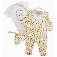 ست لباس دخترانه بیبی کرنر مدل 3049 Baby Corner 3049 Baby Girl Clothing Set