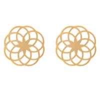 گوشواره طلا 18 عیار شانا مدل E-SG35 Shana E-SG35 Gold Earring