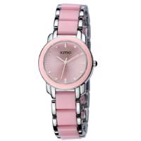 ساعت مچی عقربه ای زنانه کیمیو مدل K455L-Pink