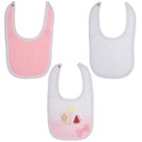 پیشبند کارامل مدل ONK2385P بسته 3‌ عددی Caramell ONK2385P Baby Bib 3pcs