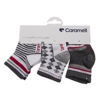 جوراب کارامل مدل 1241-GM بسته 3 عددی Caramell 1241-GM Socks Pack of 3