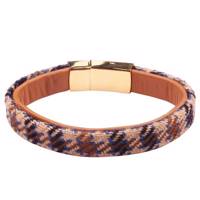 دستبند چرمی آتیس کد 11500NW Atiss 11500NW Leather Bracelet