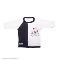 مانتو نوزاد تیک تاک طرح دوچرخه خالدار Tik Tak Bicycle Guttate Sweatshirts