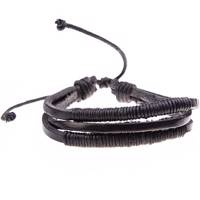 دستبند چرمی جی دبلیو ال مدل B15042 JWL B15042 Bracelets
